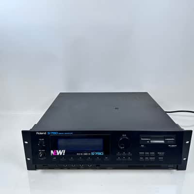 1991 Rare Roland S-750 Digital Sampler Rack Unit