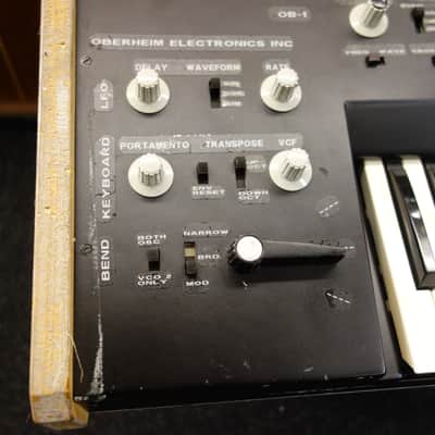 Oberheim OB.1 Synthesizer # 0222 this is a 220 volt version image 3