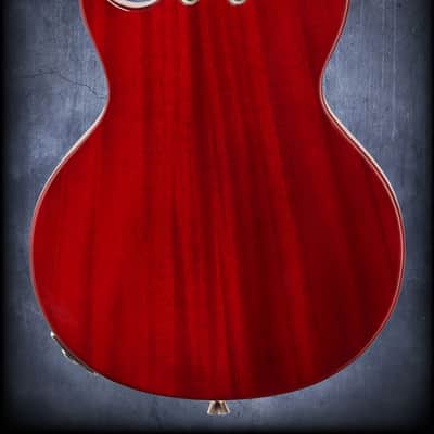 Epiphone Les Paul Acoustic Electric Uke Heritage Cherry Sunburst W/Bag image 6