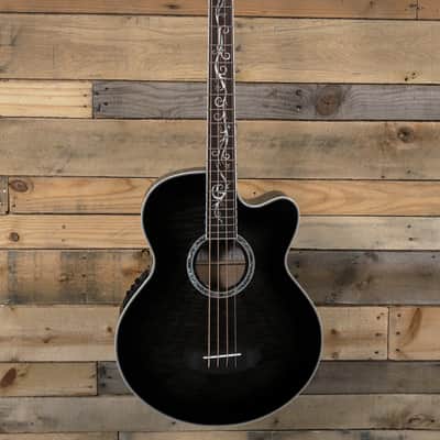 Michael Kelly Dragonfly 4 Acoustic/Electric Bass Smoke Burst image 4