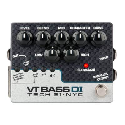 New Tech 21 Sansamp VT Bass DI Driver Bass Guitar Pedal image 2