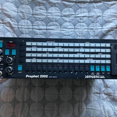Sequential Prophet 2002 Rackmount 8-Voice Polyphonic Synthesizer 1985 - Black image 1