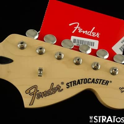 Fender Ltd. Tom Delonge Stratocaster Strat NECK & TUNERS, C Shaped Rosewood image 1