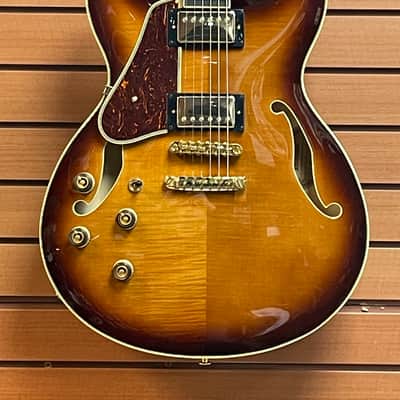 Ibanez AS93FML-VLS Artcore Expressionist Left-Handed - Violin Sunburst image 2