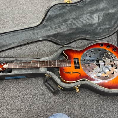 Dobro Dobrolektric Resonator Slide 1999 P-90 & Piezo image 8