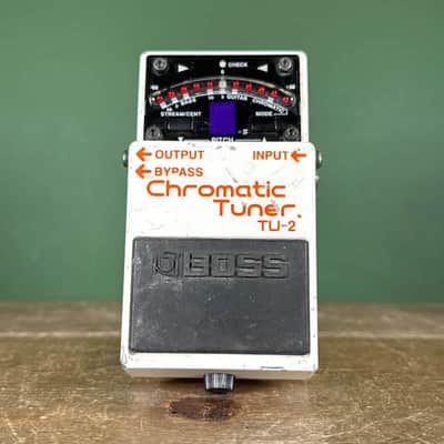 Boss TU-2 Chromatic Tuner (Dark Gray Label) 1998 - 2009 - White image 2