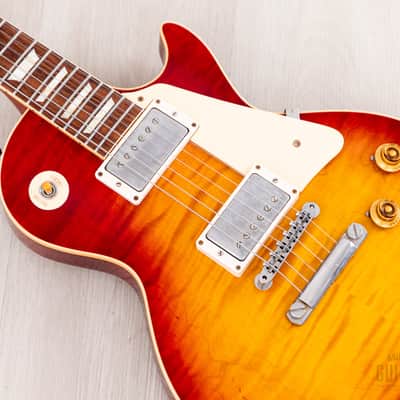 2019 Gibson Custom Shop Historic 1959 Les Paul Standard R9 60th Anniversary Factory Burst VOS w/ Case, CoA, Tags image 7