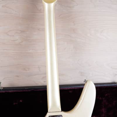 Guyatone LG-160T Telstar 1966 Aged Pearl White Made in Japan MIJ w/ Hard Case image 11