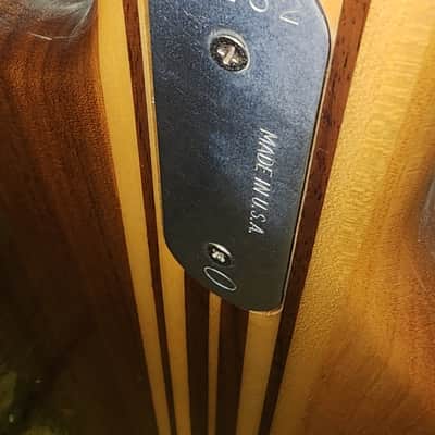 Vintage 1979 Kramer DMZ 4000 - Natural - Aluminum Neck Bass - LEFTY image 5