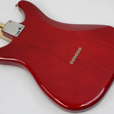 2020 Fender Player Lead II Electric Guitar, Crimson Red Transparent, Duncan Pickups image 3