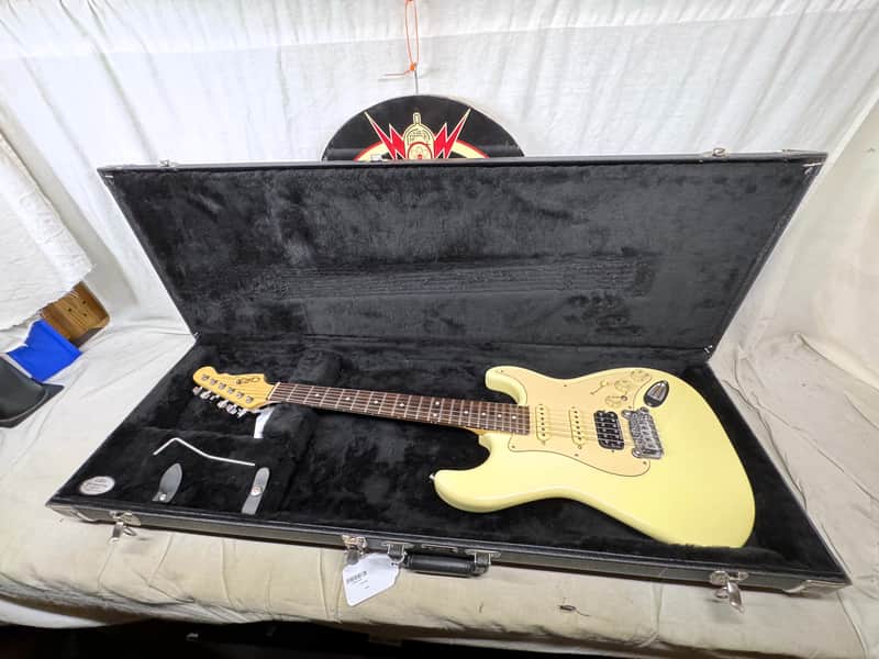 G&L USA Legacy HSS S-style Guitar with Case image 1