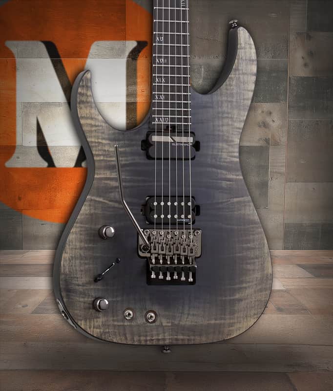 Schecter Banshee Mach-6 FR S Left-Handed Electric Guitar - Fallout Burst (1417) image 1