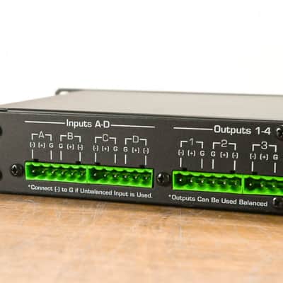 Ashly Protea System II 4.24D Audio Distribution Processor CG01SKV image 10