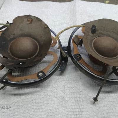 JENSÈN VOICE COILS AND BAKELITE SPIDER PAIR FOR 12 AND 15" Field coil 12 15" 1940s image 2