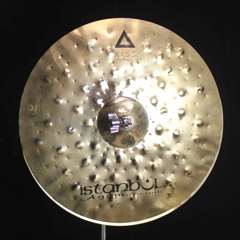 Istanbul Agop 17" Xist Dry Dark Brilliant Hi Hats - 1116g/1568g (video demo) image 1