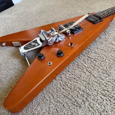 2016 Gibson Flying V Faded Natural (Lonnie Mack Tribute) image 9