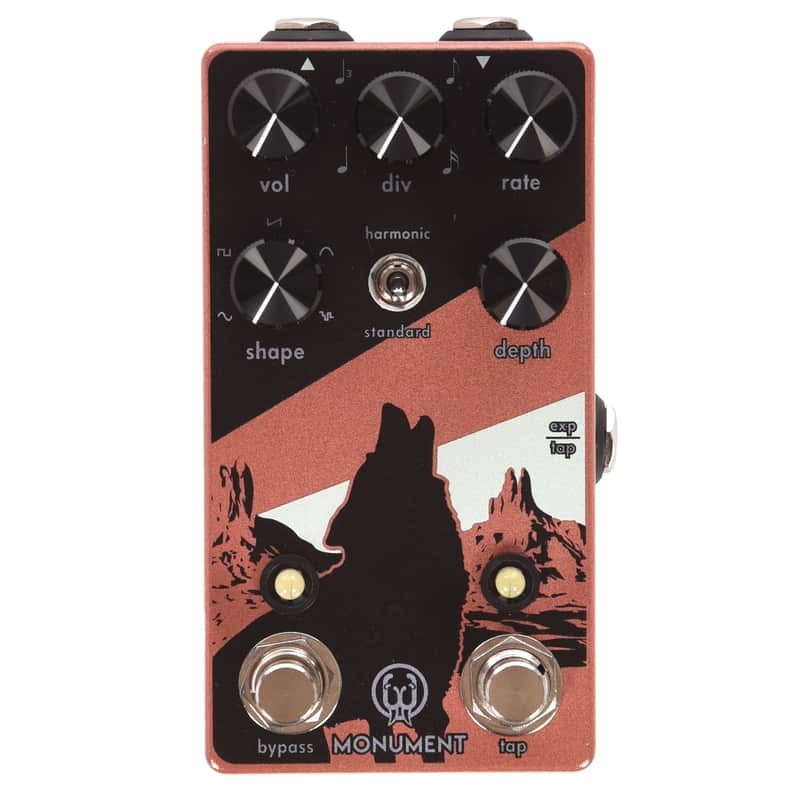 ギター Walrus Audio MONUMENT TREMOLO Floral Walrus Audio Monument Harmonic Tap Tremolo V2 | Reverb
