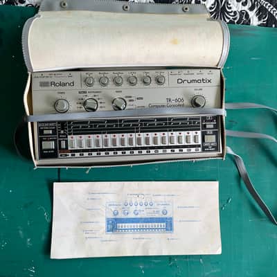 Roland TR-606 Drumatix 1980s - Silver