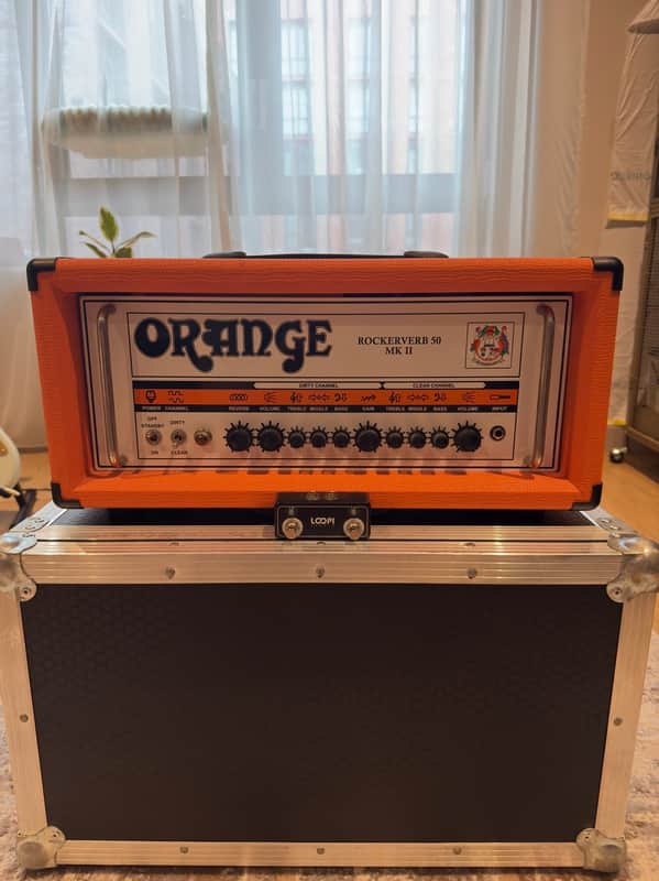 Rockerverb 50 MKII Head + Flightcase Warehouse Case + Loopi Footswitch image 1
