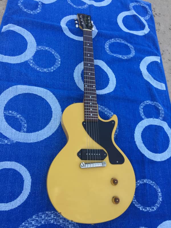 Greco EJR54-50 1982 Super Real Single Cut Les Paul Junior - TV Yellow Jr – Located in the US image 1