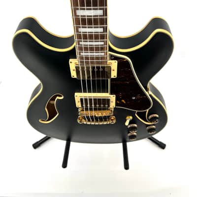 Ibanez Artcore Series AS73GBKF Semi Hollow - Flat Black Finish image 2