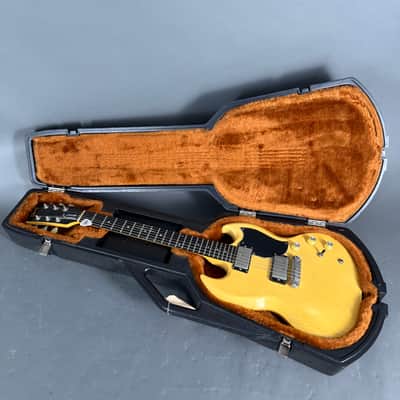 1983 Gibson SG Special PAT NR PUs TV yellow white Chainsaw inkl. Case image 14
