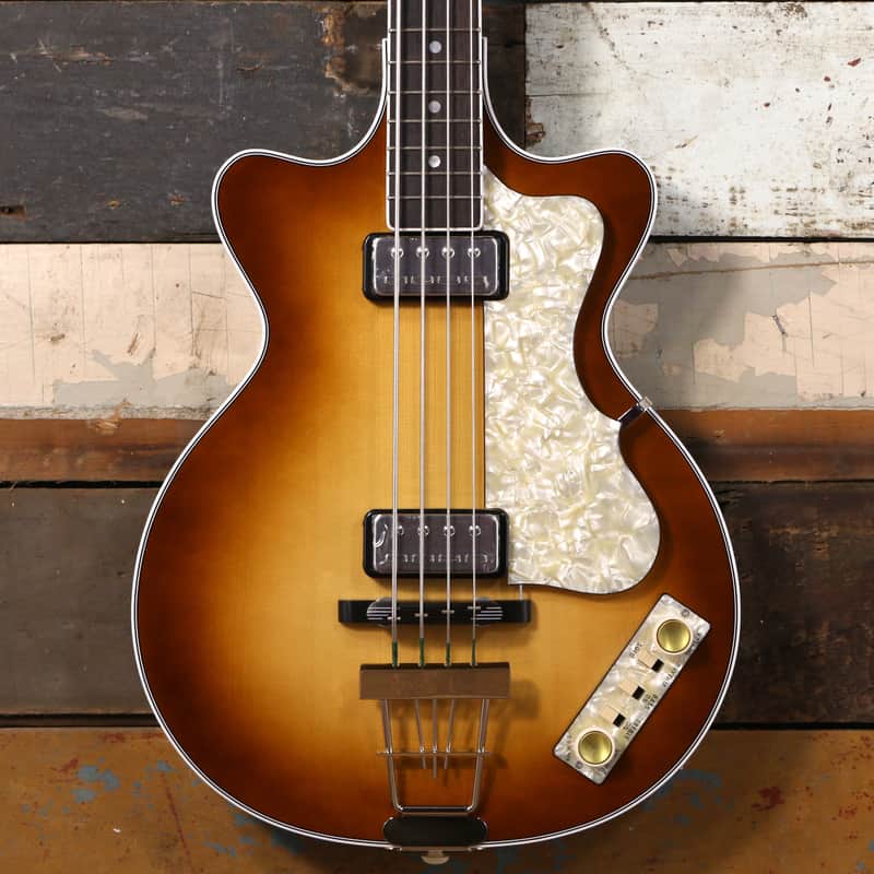 Hofner 500/2 Double-Cut Club Bass Sunburst image 1