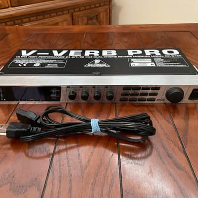 Behringer V-Verb Pro DEQ2496 24-Bit Reverb & Effect Processor 2010s Lexicon Cloned Algorithms 💫 image 9