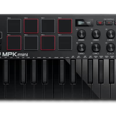 Akai MPK Mini MkIII 25-Key MIDI Controller Black image 2