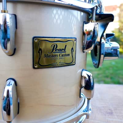 Pearl Masters Custom MMX Tom 10" x 8" Platinum Mist EXC image 7
