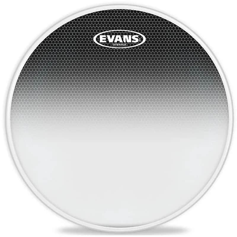 Evans TT14SB1 System Blue SST Marching Tenor Drum Head - 14" image 1