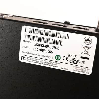 Lexicon PCM96 Surround Reverb/Effects Processor with Digital I/O CG010G8 image 10