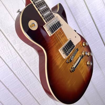 Gibson Les Paul Standard 60s Figured Top - Bourbon Burst 231450136 image 5