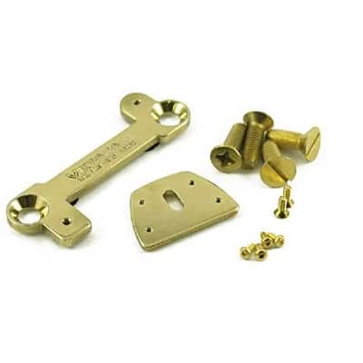 Vibramate V7-LP-G Mounting Kit for Bigsby B7 Carved Top Les Paul Guitars - Gold image 1