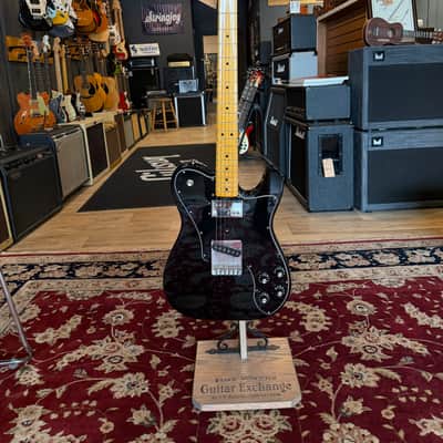 Fender American Vintage II '77 Telecaster Custom with Maple Fretboard 2022 - Present - Black image 1