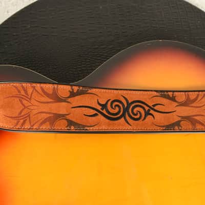 Teisco EP-10T Hollow Body Guitar Sunburst 1960s Vintage Japan image 2