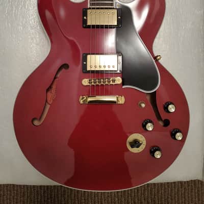 2010 Gibson ES-345 Stereo Reissue in Faded Cherry; Comes with Non-Original Gibson Hard Case and Pro-Setup!  Made in USA! image 7