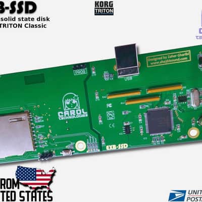 EXB-SSD All-in-one Solid State Disk for KORG TRITON Classic Keyboard & Rack