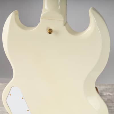 Gibson 1963 Les Paul SG Custom Reissue with Maestro Vibrola, Classic white | Demo image 11