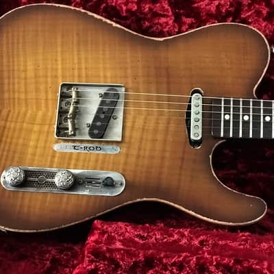 Scala Guitars (Leo Scala) T-Rod 5A Flamed Maple Top  Sound Vented Top, Arcane Pickups! Boutique Custom Shop image 21