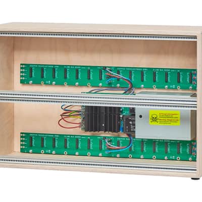 Doepfer A-100 LC6 Low Cost Eurorack Case - 6U / 84HP (Wood) [DEMO] image 2
