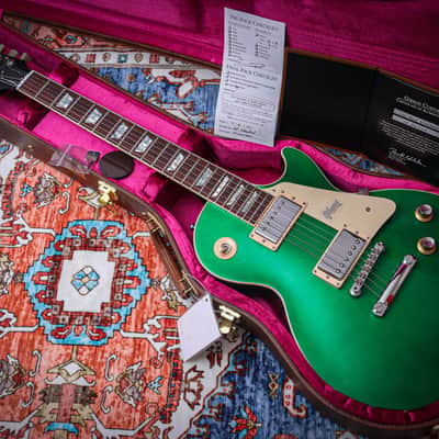 GIBSON USA Custom Shop Historic 1960 Les Paul Standard PSL "Candy Green + Rosewood @ image 1