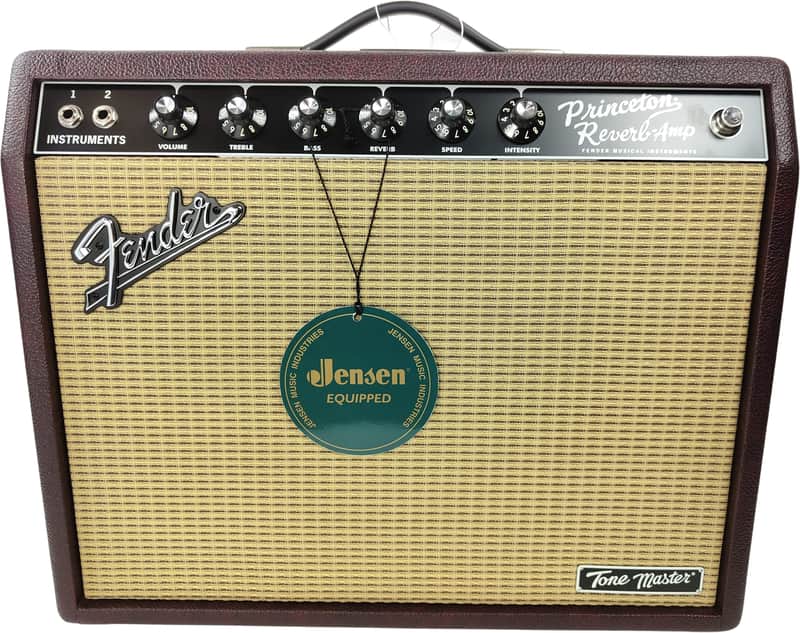 Fender Tone Master Princeton Reverb FSR Limited Edition "Wine Red" 12-Watt 1x10" Guitar Combo 2025 - Wine Red image 1
