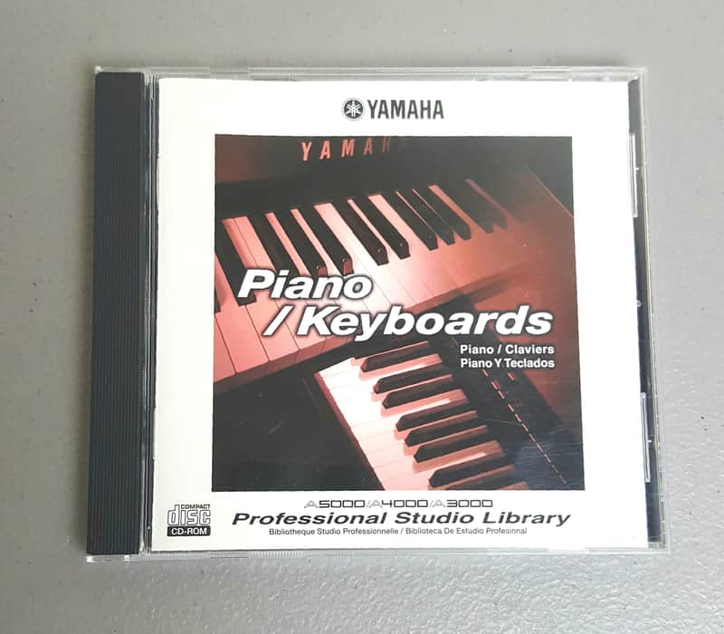 Yamaha A5000/A4000/A3000 Sampler CD Rom - PSLCD-101 - Piano/Keyboards image 1