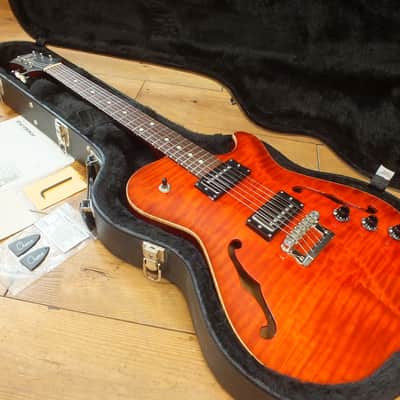 Knaggs Chena T3 Indian Red Hollowbody 2012 image 1