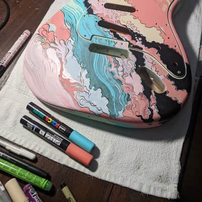 CUSTOM 2005 MIM Fender Standard Stratocaster ("Dream & Transience") image 22