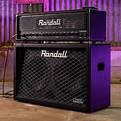 Randall RD212-V30 Diavlo Series 2 X 12-Inch Vintage 30 Angles Baffled 130-Watt Guitar Cabinet image 8
