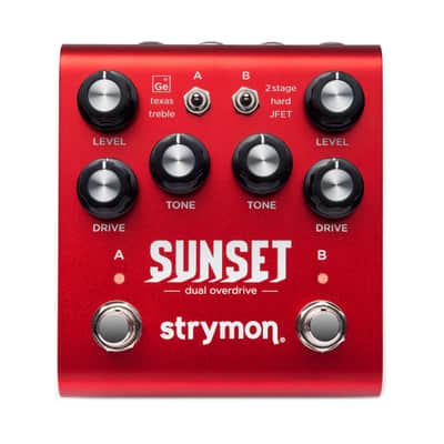 Strymon Sunset Dual Overdrive - Distortion for Guitars image 1
