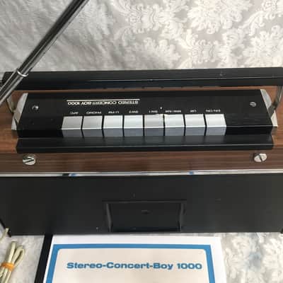 Ancien Transistor Récepteur Radio Poste GRUNDIG CONCERT-BOY 1000 AM/FM image 8