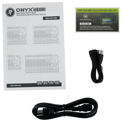 Mackie ONYX16 16-Channel Analog Mixer w/ Multi-Track USB/3-Band EQ+Bluetooth+Bag image 15